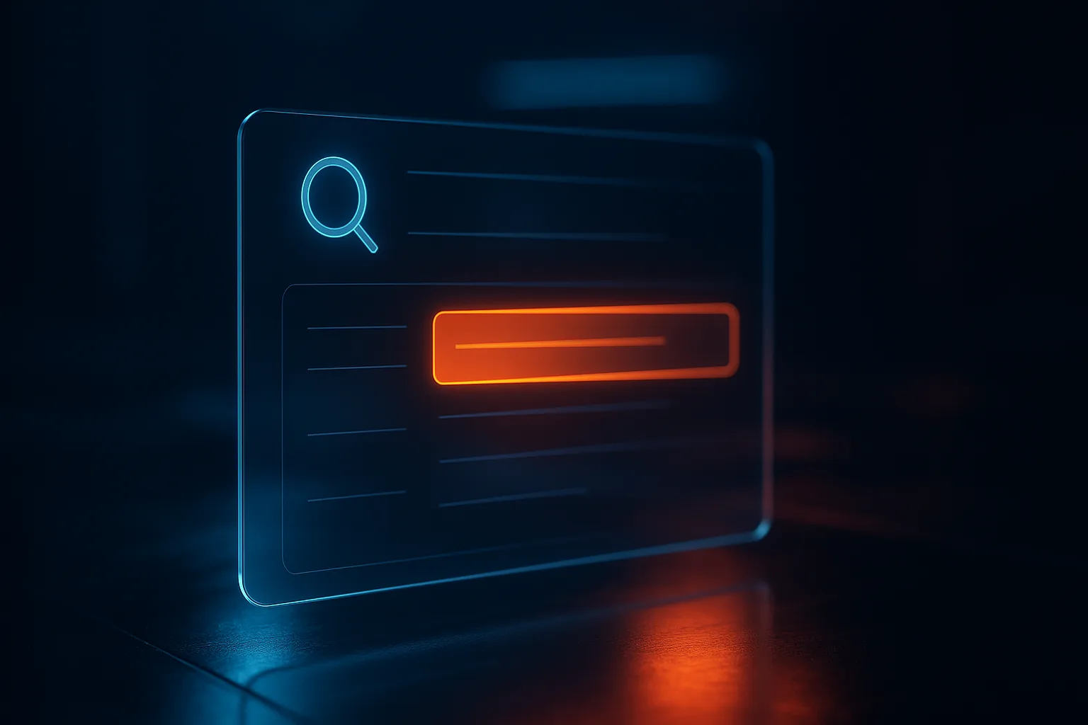 Page de résultats Google avec encadré réponse IA en orange