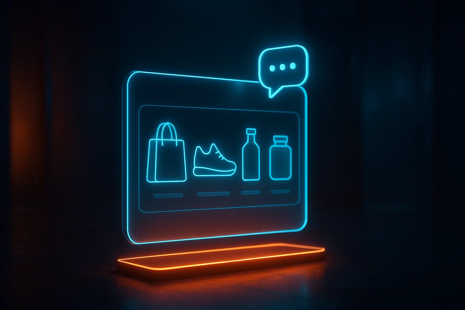 Interface de recommandation IA présentant une boutique e-commerce en ligne